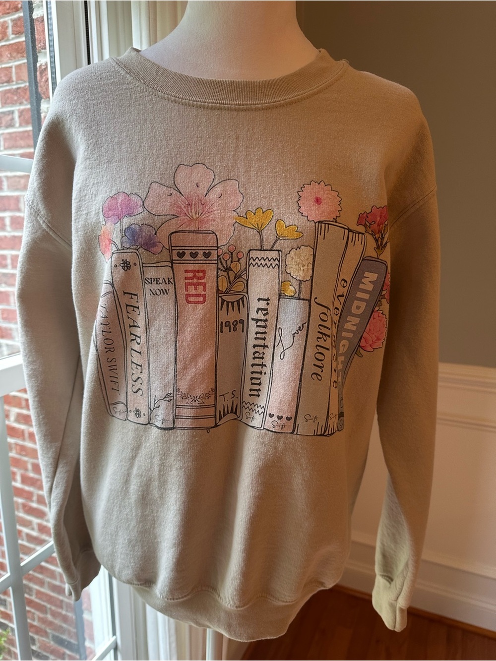 Taylor Swift Themed Crewneck Sweatshirt
